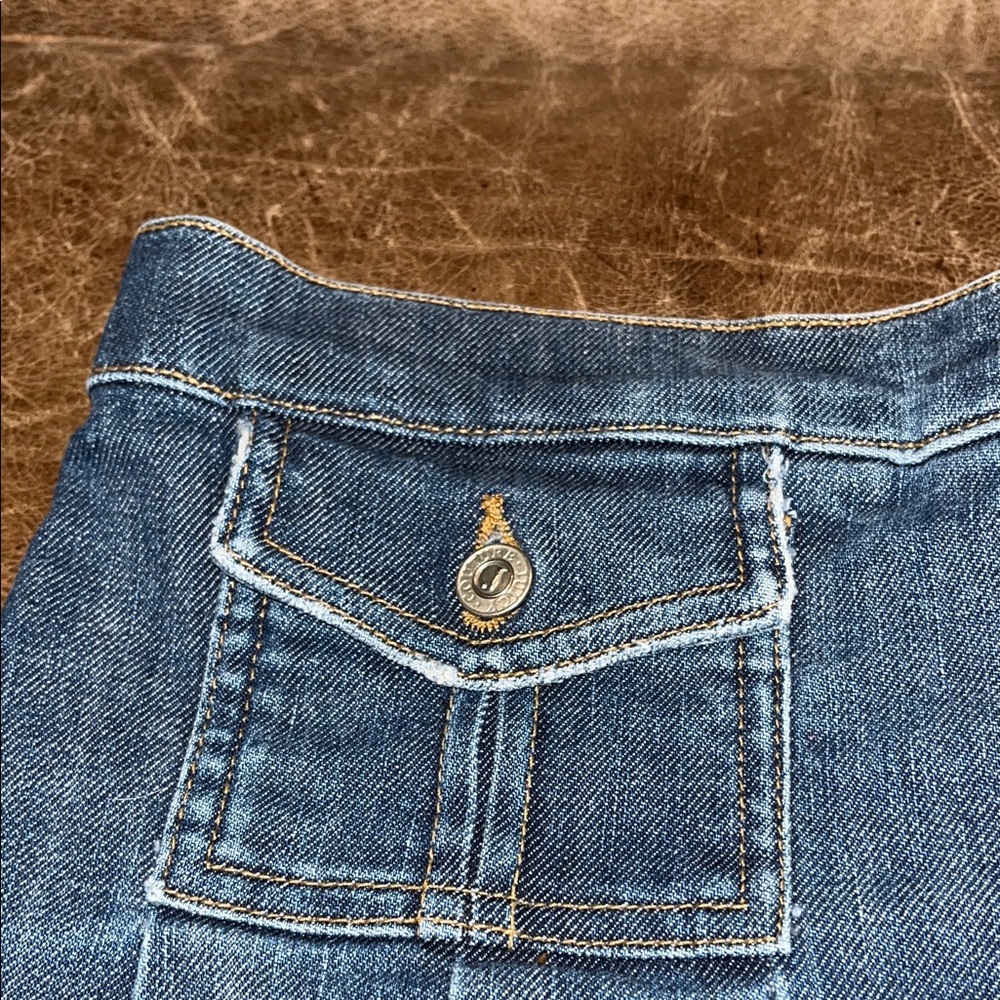 Juicy Couture Classic Blue Denim Mini Skirt - Picture 5 of 8